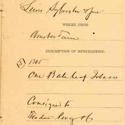 Customs Import Receipt: © Key West Art & Historical Society