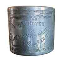 USS MAINE Commemorative Napkin Ring