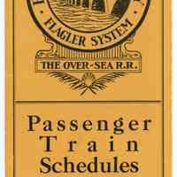 Florida East Coast Railway Passenger Train Schedules