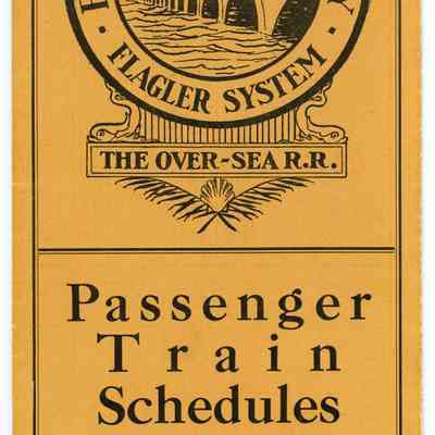 Florida East Coast Railway Passenger Train Schedules