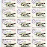 50 Aniversario Correo Aereo Internacional Stamps