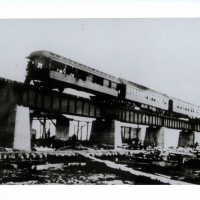 Florida East Coast Railway Train on Seven Mile Bridge
