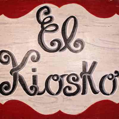 El Kiosko Gallery Sign