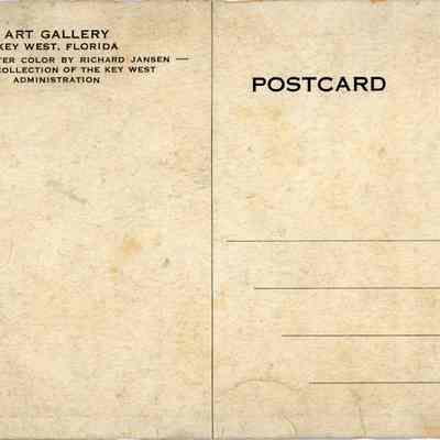 Art Gallery, Key West, Florida: © Key West Art & Historical Society
