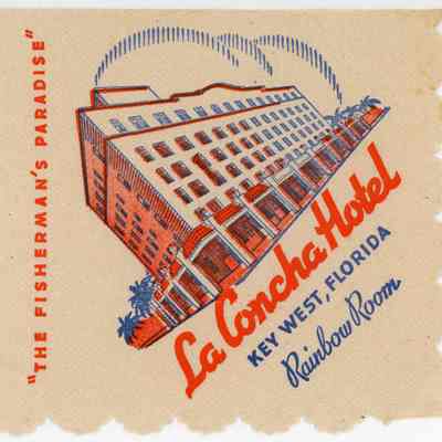 La Concha Hotel Napkin