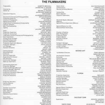 'Licence to Kill' Production Program: © Key West Art & Historical Society