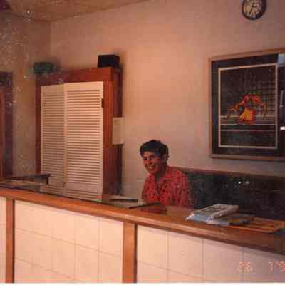 Nancy Loewy at Atlantic Shores Resort Front Desk