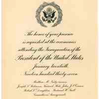 Inauguration Commemorative Pamphlet