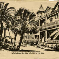 On the Southernmost Block of Land in the U.S. at Key West, Florida