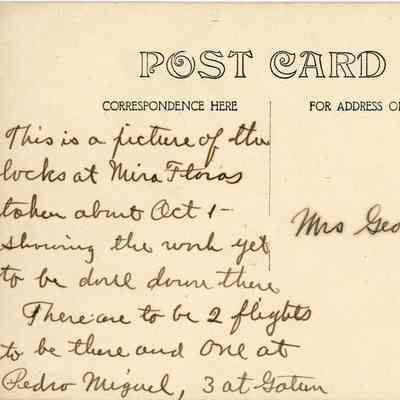 Verso of postcard: © Key West Art & Historical Society