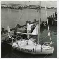 Bill Verity on Sailboat NONOALCA