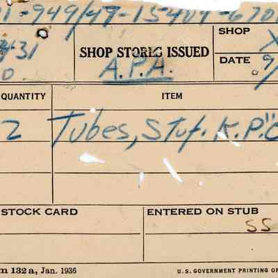 Shop Stores Issued Receipt
