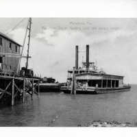 Marathon Docks, Loading Coal and Supply Barges