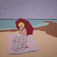 Marjorie on the Beach