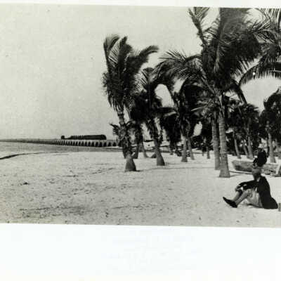 Florida East Coast Railway Train on Seven Mile Bridge