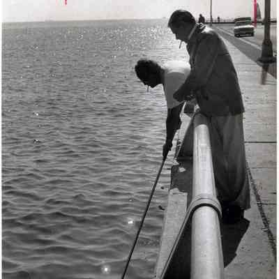 Fishing Off White Street Pier