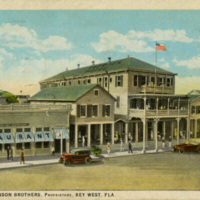 Over-Sea Hotel, Johnson Brothers, Proprietors, Key West, Fla.