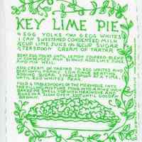 Key Lime Pie Promotional Textile