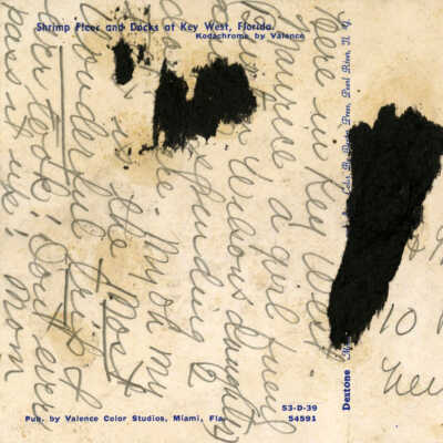 Shrimp Fleet and Docks at Key West, Florida: © Key West Art & Historical Society