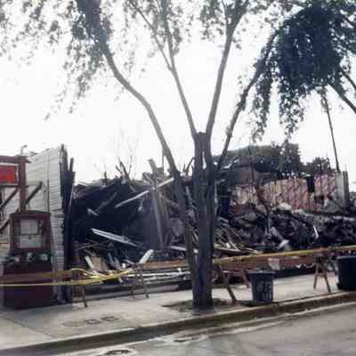 Fire Damage at The Copa