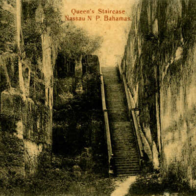 Queen's Staircase, Nassau N.P. Bahamas