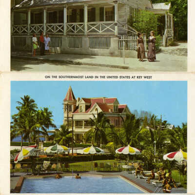 Old Key West Souvenir Folder