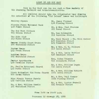 Light Up Old Key West