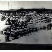 Arrival of the First Florida East Coast Railway Train to Key West