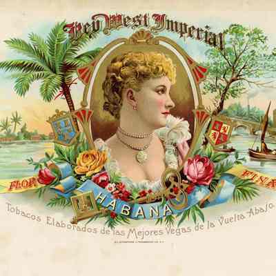 Key West Imperial Cigar Label