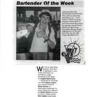 Bartender of the Week