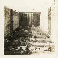 Panama Canal Construction at Gatun Locks