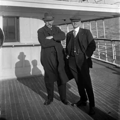 Deck of the Steamship Somerset