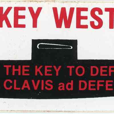 USS KEY WEST (SSN 722) Sticker