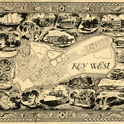 Key West Map