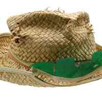 Mario Sanchez Woven Straw Hat