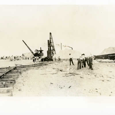 Construction of the Mole at Naval Station Key West