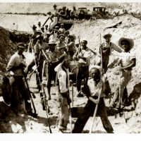 Florida East Coast Railway Construction Workers