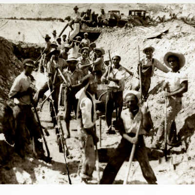 Florida East Coast Railway Construction Workers
