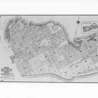 Map of City of Key West