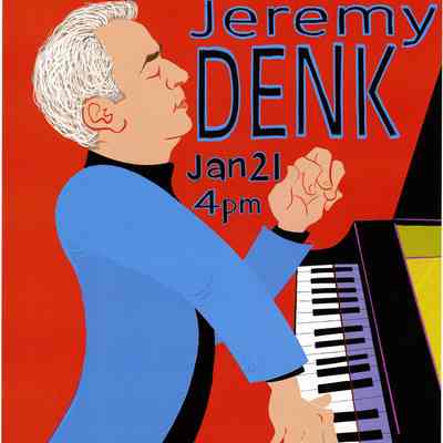 Jeremy Denk Impromptu Classical Concerts Poster