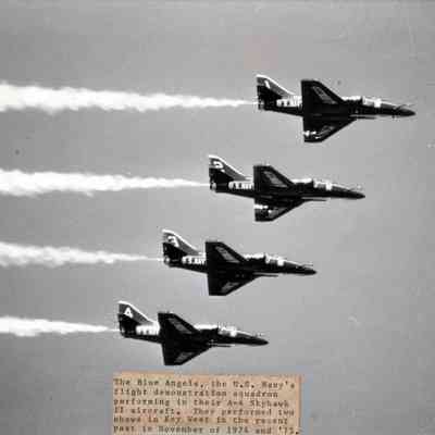 US Navy Blue Angels in Key West