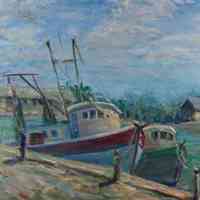 Shrimp Boats at the Dock