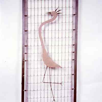 Fence Panel Flamingo