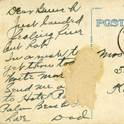 Over-Sea Hotel, Johnson Brothers, Proprietors, Key West, Fla.