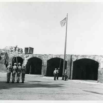 Fort Taylor Salut to the Flag