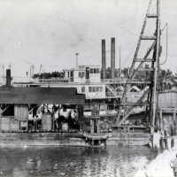 Florida East Coast Railway Construction Depot