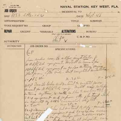 USS EPCS-1431 Job Order