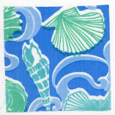 Key West Hand Print Fabrics Swatch: © Key West Art & Historical Society