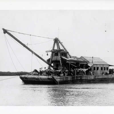 Florida East Coast Railway Dredge