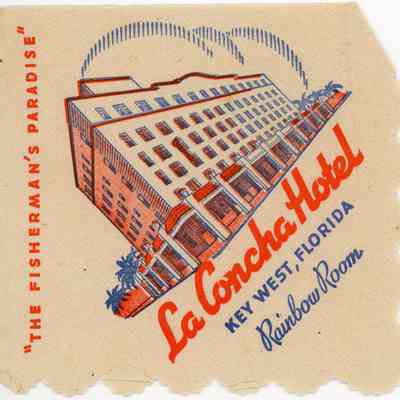 La Concha Hotel Napkin